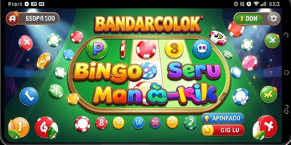 Tampilan gameplay menarik dari BANDARCOLOK saat bermain Bingo.