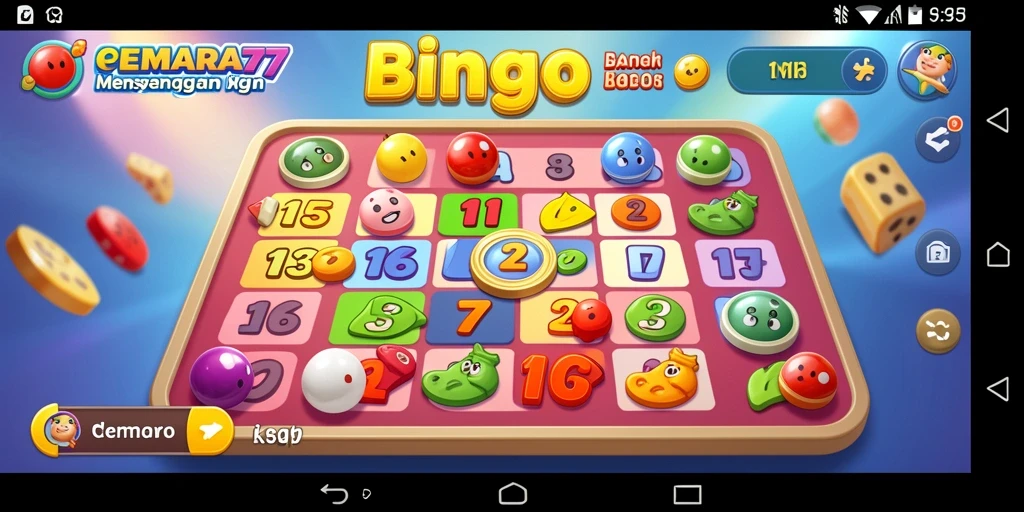 Skrinsut gameplay CEMARA77 yang seru dan interaktif.