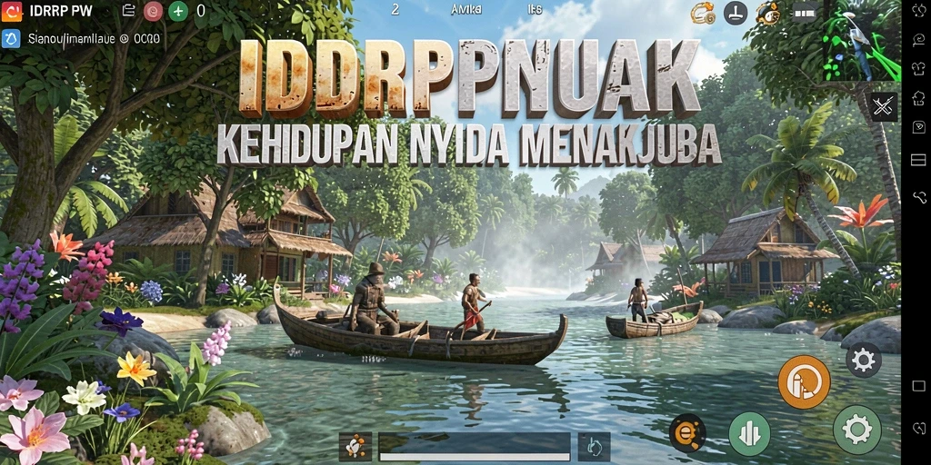 Gameplay menarik dari IDRRP dengan interaksi sosial yang intens.