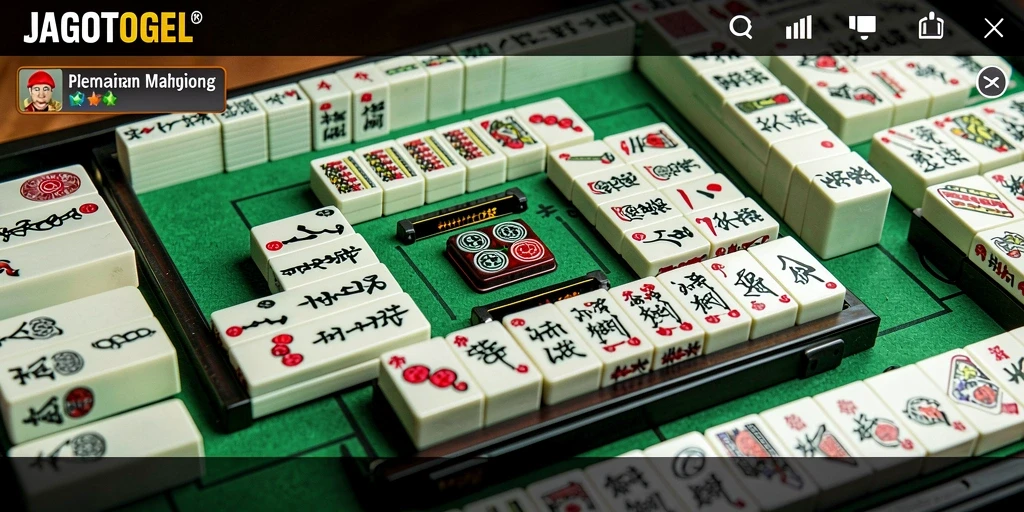 Screenshot gameplay JAGOTOGEL menampilkan keseruan bermain Mahjong.