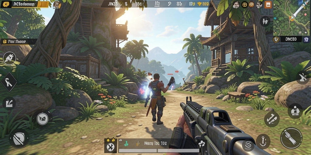 Tampilan gameplay JIN33 yang memukau dalam pertempuran seru.