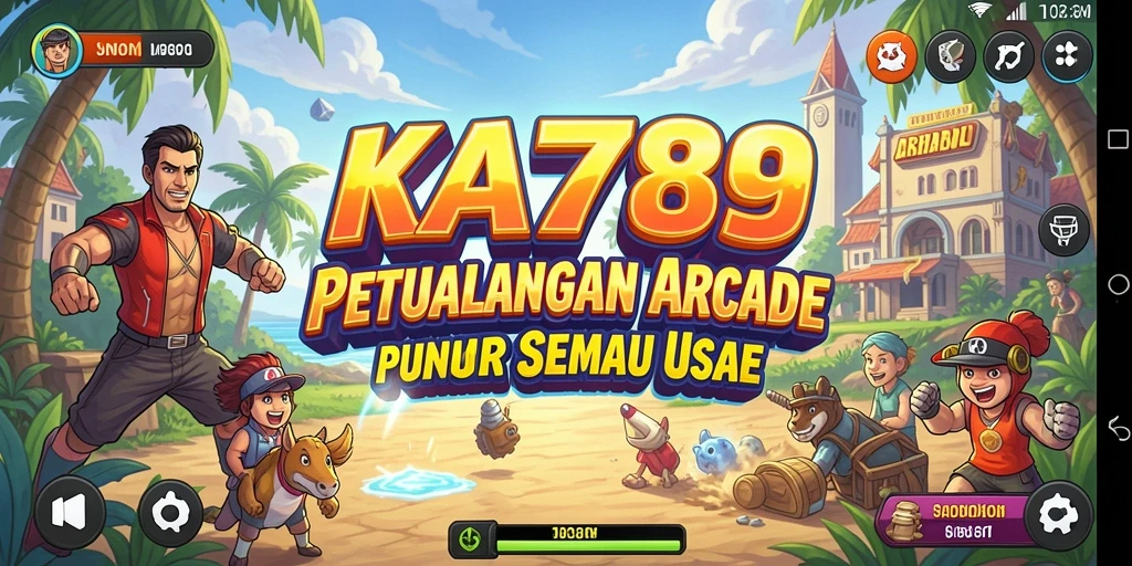 Gambaran gameplay seru dalam KA789 yang penuh warna.