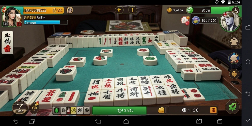 Tampilan antarmuka utama MAHJONG222 yang user-friendly.