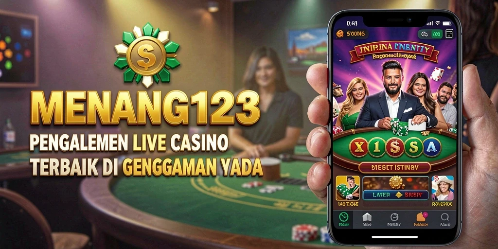 Tampilan permainan Live Casino yang seru dan menarik di MENANG123.