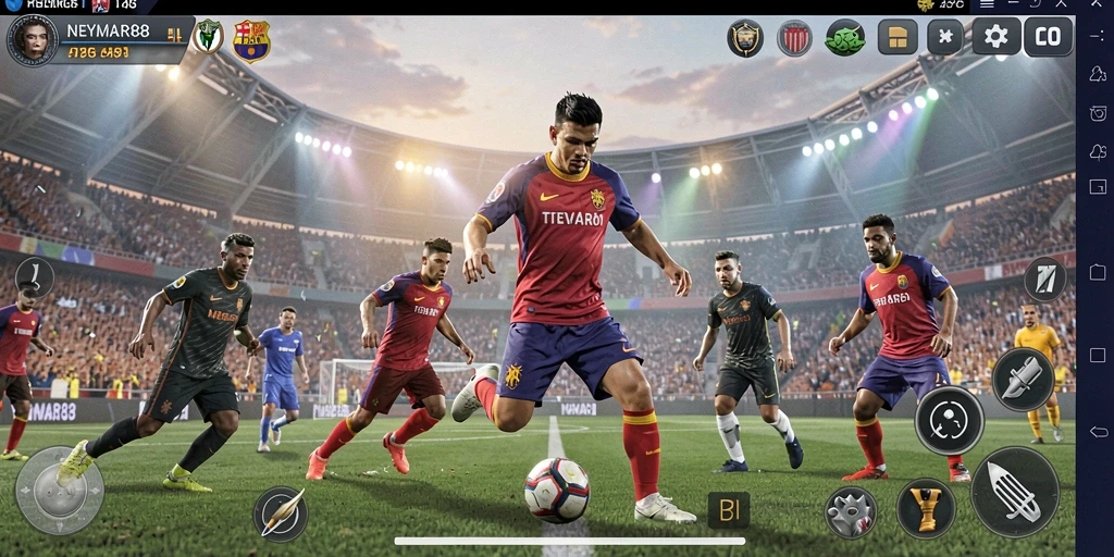 Tampilan gameplay yang mendebarkan di NEYMAR88 dengan strategi yang kompleks.