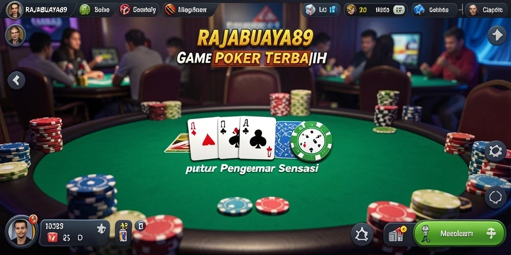 Tampilan utama gameplay RAJABUAYA89 yang mendebarkan.