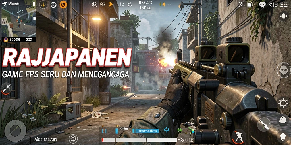 Tangkapan layar dari gameplay intens RAJAPANEN yang menegangkan.