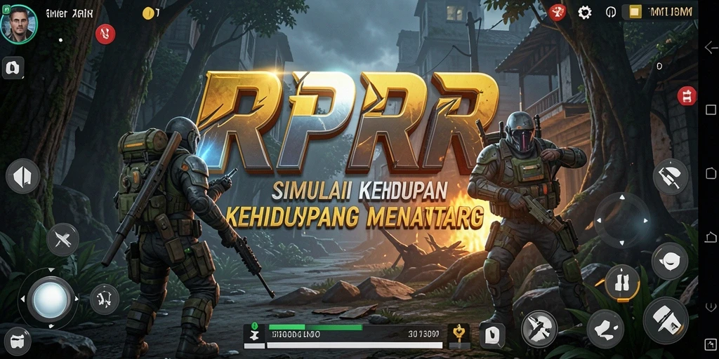 Menampilkan berbagai aktivitas seru dalam gameplay RPRR.
